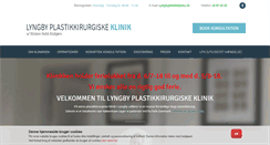 Desktop Screenshot of lyngbyplastik.dk